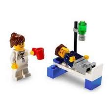 Lego nurse and patient