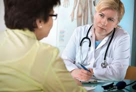Doctor interviewing patient
