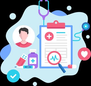 Health history illustration
