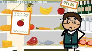 Definition of health promotion cartoon