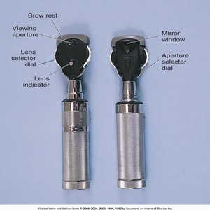 Ophthalmoscope parts