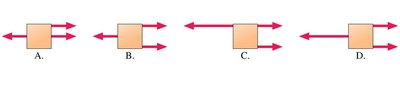 Blocks with balanced forces