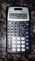 Scientific calculator displaying a calculation