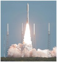 Rocket launch, illustrating high power output.