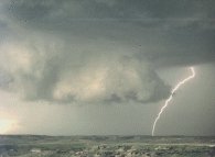 Lightning illustrating electric potential difference in nature