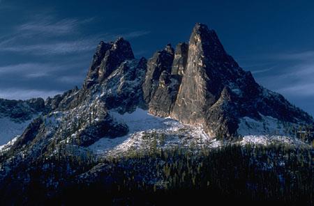 Mountain illustrating gravitational potential energy