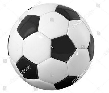 Soccer ball as an example of a macroscopic object with negligible de Broglie wavelength