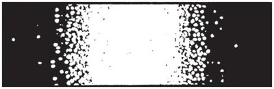 Single-slit diffraction pattern.