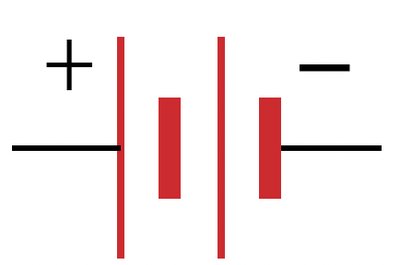 Battery symbol (multiple cells)