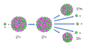 Nuclear fission process