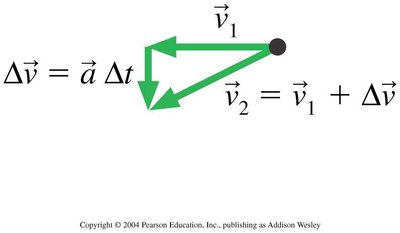 Velocity and acceleration vectors