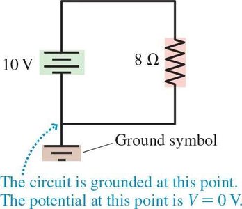 Grounded circuit diagram
