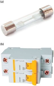 Parallel circuit with multiple devices and circuit breaker