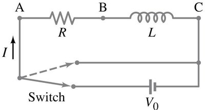 LR circuit diagram