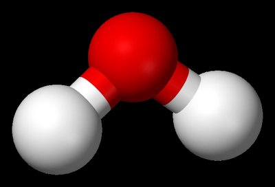 Water molecule as a dipole