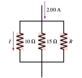 Example circuit for finding resistance