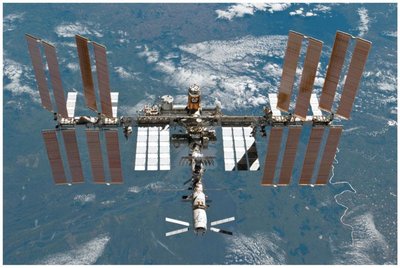 International Space Station in orbit