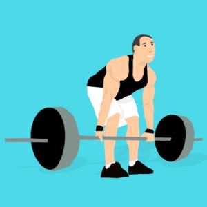 Weightlifting as an example of force