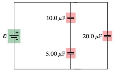 Capacitors in series and parallel