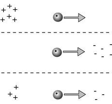 Field direction for positive and negative charges