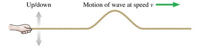 Transverse wave on a string