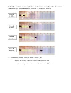 Mortar motion frames