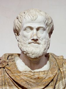 Statue representing Aristotle