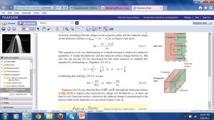 Gauss's law in dielectrics example