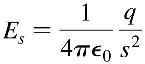 Equation for electric field of a point charge