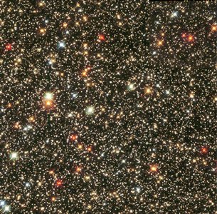 Sagittarius star cloud showing diversity of stars