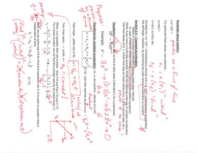 Velocity as the slope of position-time graph