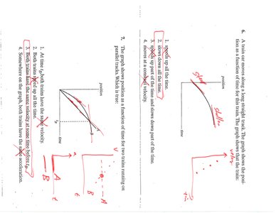 Sample kinematics problems and solutions