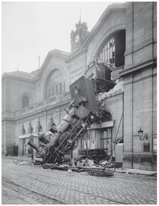 Train accident illustrating the impact of error