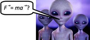 Aliens questioning if physics is the same everywhere
