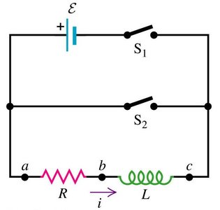 RL circuit diagram