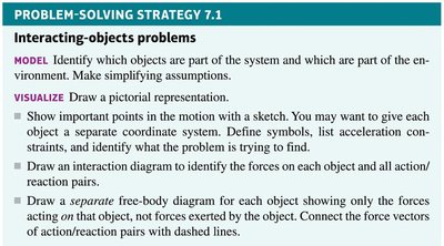 Problem-solving strategy: interacting-objects problems, part 1