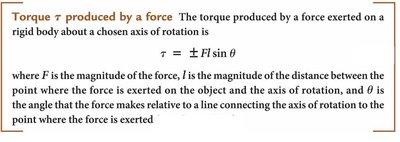Torque formula