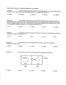 Circuit diagram for resistor current calculation