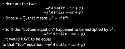 Wave equation