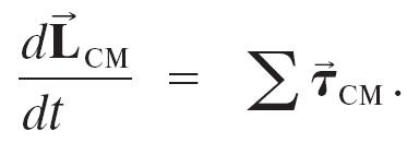 Rigid object angular momentum