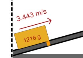 Block on ramp with friction