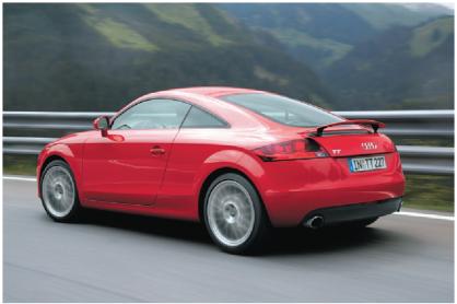 Car accelerating