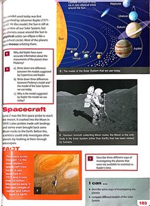 Modern model of the Solar System