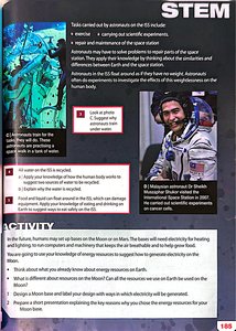 Astronaut in the International Space Station