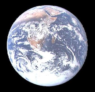 Diagram of a satellite in circular orbit around Earth, showing gravitational force as centripetal force