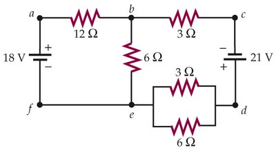 Complex circuit with parallel and series resistors