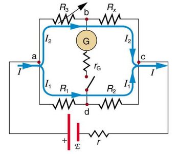 Wheatstone bridge schematic