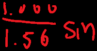Snell's Law setup for air to fiberglass