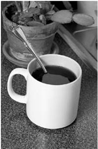 Heat transfer in a cup of coffee