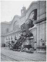 Train accident illustrating importance of precision